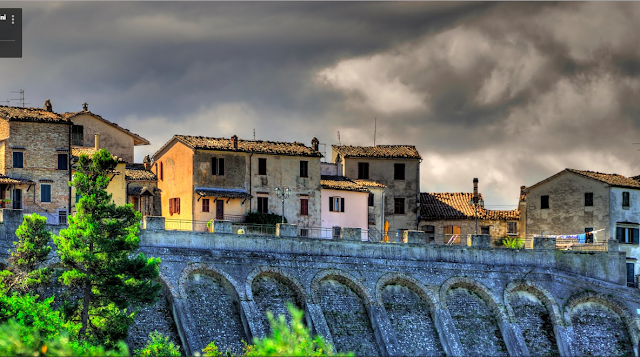 Castelli di Jesi Maiolati Spontini From Google Earth
