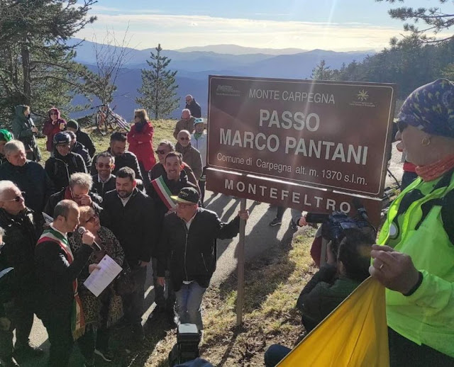 Sul Passo Marco Pantani