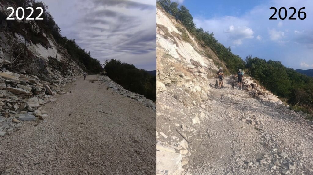 Monte Catria: aggiornamenti sulla pedalabilità del Monte chiasernq2897nq2897nq28