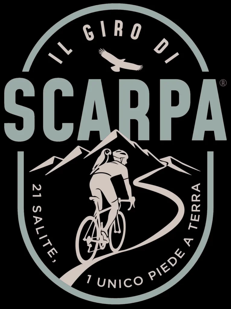 IL GIRO DI SCARPA il giro di scarpa logo scelto invertito